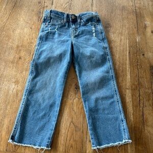 Signature by Levi Strauss & Co. Girls' High Rise Ankle Straight Jeans Heritage